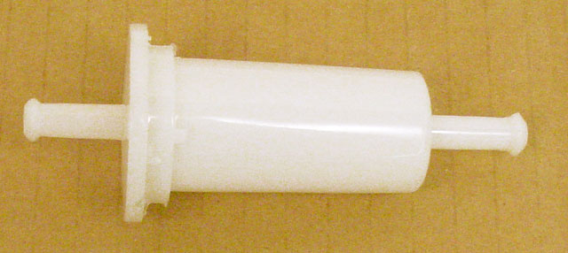 Large Plastic Inline Fuel Filter