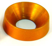 Margay Brava Cassette Bolt Conical Washer 10mm, Orange