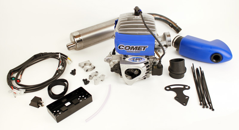 Comet Racing Engines Blueprinted IAME Parilla RESTRICTED Exhaust Mini Micro Swift 60cc Engine Kit