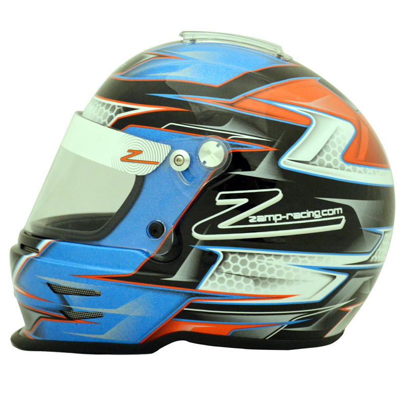 Zamp RZ-42Y Youth Racing Helmet with Graphics, Snell CMR2016