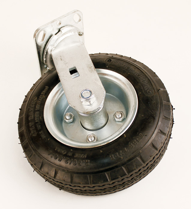 Caster Swivel with Tire and Wheel for Streeter Bigfoot Stand