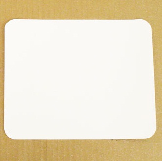 Vinyl White Stick On Number Panel