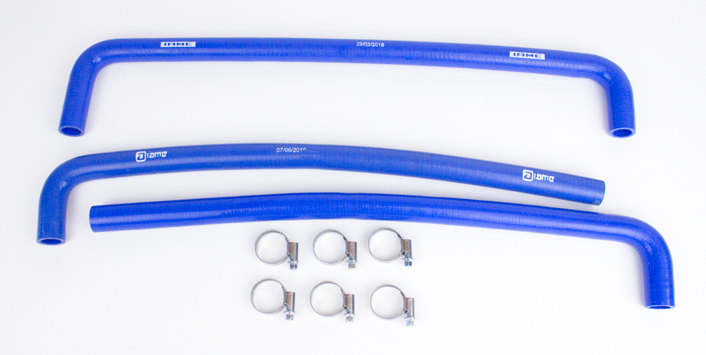 (550A) IA-T8301AC Leopard Radiator Tube Kit with Clamps, Blue