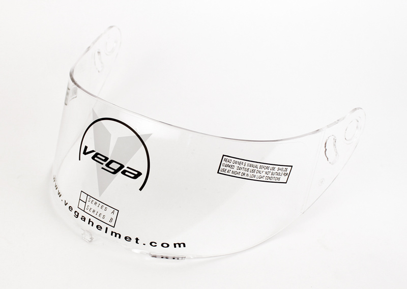 Vega KJ2 Adult Karting Helmet Shield