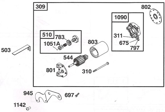 310. 557077 World Formula Starter Motor Screw