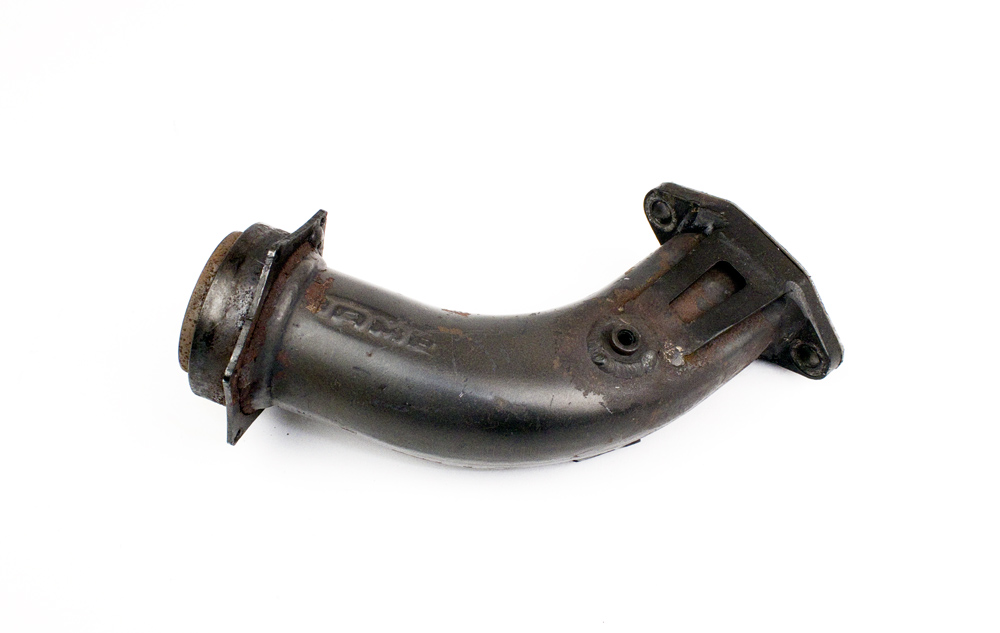 (402) X30125365 X30 USED Senior Exhaust Header with EGT Bung, Old Style Header