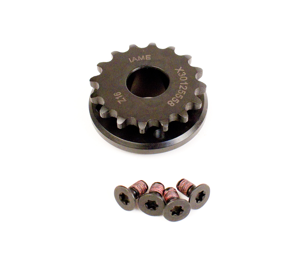 (355A) X3012555 16T Sprocket Kit for IAME X30