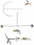 B. 0081.F2 Tony Kart OTK Brake Line Kit for BS7