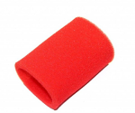 3"X5" Long Open Top Foam Sock, Red