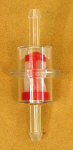 RLV Clear Medium Inline Fuel Filter (Not for Alcohol)