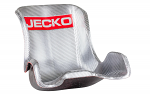 Jecko Silver Standard Kart Racing Seat - Group B, Junior