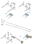 S. 0119.00A Tony Kart OTK Complete Set of Lengthening Arms BS5