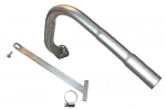 RLV EX5020 Stock Clone Exhaust Pipe with Brackets