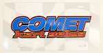 Comet Kart Sales License Plate