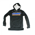 New! Comet Kart Sales Black/White Pennant Hooded Sweatshirt