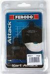L. 5054.F Ferodo Aftermarket OTK Tony Kart BSD Rear Brake Pad, Sold As a Pair